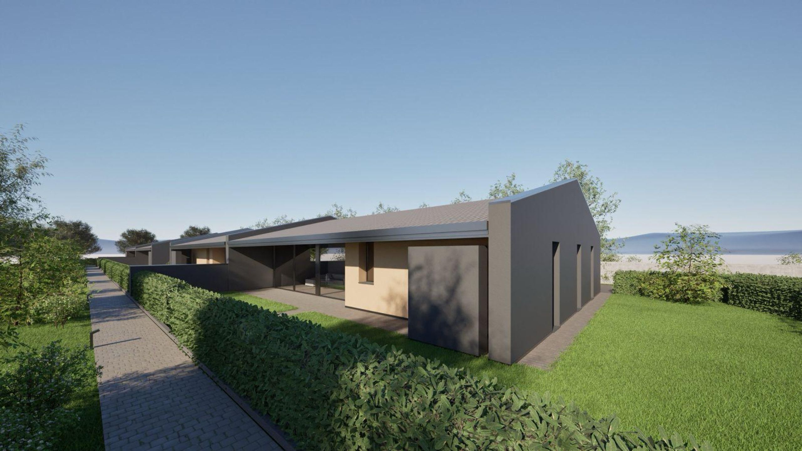 Porzione di Bifamiliare in Costruzione in Vendita